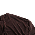 Elegant Slim Fit Folds Irregular Long Dress Fashion Women Long Sleeve Diagonal Collar Robes 2025 Chic Party Banquet Wear