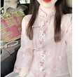 Olive Girl Red Embroidered Jacquard Set for Ren Faire 2026 Garden Wedding Fairycore Photoshoot Everyday Wear Jacquard S-XL XS-3XL Plus Size Hand Embroidered Romantic Cottagecore Garden Party Editorial Not Costume Chinese Heritage Fashion Women