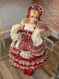 Olive Girl White Romantic Lolita Dress for Ren Faire 2026 Fairycore Photoshoot Everyday Wear S-XL XS-3XL Plus Size Romantic Cottagecore Garden Party Editorial Not Costume Lolita Dress Chinese Heritage Fashion Women