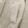 High Quality Winter Women Vintage Long Sleeve Warm Faux Fleece Jacket Coat Female Casual Solid Pocket Outwear Tops
