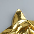 New Fashion Gold Color Laced-up Tops 2 Pieces Bodycon Floor-length Dress Elegant Evening Party Celebrate Dress Vestido