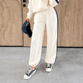 Color Block Zip Up Two Piece Set Women Long Sleeve Stand Collar Cropped Jacket High Waist Shorts 2026 Spring Summer Casual Suit