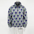 Fleece Printing Sweatshirt Women's Half-Zip Sweatshirt Fleece Loose Turtleneck pullover Female Winter Leisure Sweatshirt