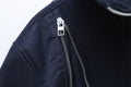 New Women's Zipper Stitching Bomber Jacket Clip Cotton Jacket Stitching Women's Top