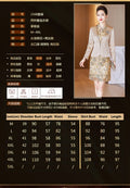 Classic Champagne Golden Mother Bride Cheongsam Dresses Chinese Embroidered Wedding Evening Dress for Women Party