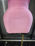 Rosered Black Women Sexy Halter Off the Shoulder Bodycon Mini Bandage Dress Nightclub Party Celebrate Birthday Cocktail Outfit