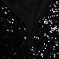 Sexy Sparkly Sequin Patchwork Bodycon Dresses for Woman Ruffle Tassel Dress Female Party Clubwear Long Birthday Outfits