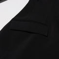 Luxury Diamond Slim Suit Blazer 2026 Autumn New Style Deep V Single Button Black Formal Jacket Coats