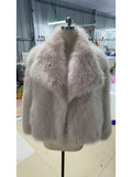 Solid Temperament Jackets For Women Lapel Long Sleeve Patchwork Buttons Designer Coats Female Fashion Style Clothes