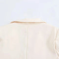 Solid Loose Spliced Single Breasted Dresses for Women Lapel Long Sleeves Patchwork Folds Elegant Dress Female New