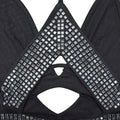 Sexy Evening Rhinestone Maxi Dress Glitter Bodycon Club Birthday Party Dress Women Backless Birthday Long Prom Vestidos