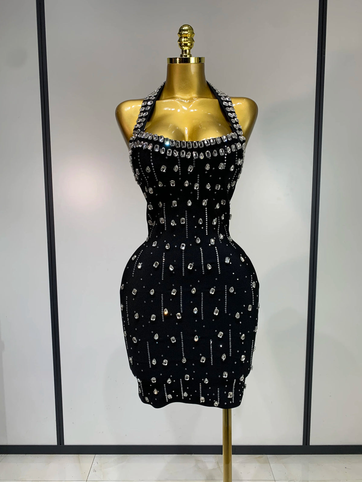 Women Sexy Backless Bodycon Sleeveless Bandage Dress Black Pink Elegant Prom Gown Club Evening Party Luxury Birthday Dresses