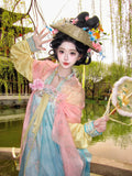 Olive Girl Hanfu Dress 2026 S-XL XS-3XL Plus Size Hanfu Chinese Dress Traditional Chinese Clothing Chinese Heritage Fashion Women