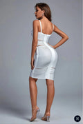 2026 Summer New Crossover Shiny Rhinestone Glam Hollow - Buttocks Sling Skirt Fashionable Hot Party Dress For Women Partykleider