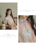 3D Hanfu Traditional Chinese Dress Women's Clothes Pink Cloud Embroidery Cosplay Fairy Clothing Ancient Chinese Costume