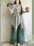 Olive Girl Green Hanfu Dress Everyday Wear 2026 S-L XS-3XL Plus Size Not Costume Hanfu Chinese Dress Traditional Chinese Clothing Chinese Heritage Fashion Women