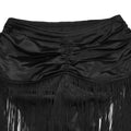 Women's Beach Style 2 Piece Set Sexy Strappy Top+Fringe Maxi Skirt Matching Set Summer Outfits Vacation Party Clubwear