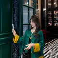 Olive Girl Romantic Jacquard Set for Ren Faire 2026 Garden Wedding Fairycore Photoshoot Everyday Wear Jacquard S-XXL XS-3XL Plus Size Romantic Cottagecore Garden Party Editorial Not Costume Jacquard Set Chinese Set Chinese Heritage Fashion Women