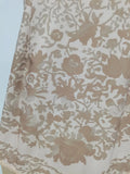 French Retro Floral Printing Dresses for Women Halter Sleeveless High Waist Spliced Tassel Hem Midi Dress Female
