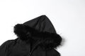 Furry Patchwork Jacket Women Hooded Autumn Trend Zip Super Short Full Sleeve Simple Wild Gothic Punk Street Club Coat