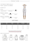 Knot Decoration Playsuit Women Halter Bandage Backless Tassel Folds Deep v-Neck Seeveless Elasticity Sexy Romper