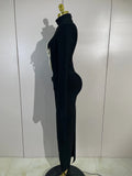 Women Celebrity Evening Party Club Prom Luxury Birthday Dresses Elegant Pearl Beaded Sexy Long Sleeve Bodycon Long Bandage Dres