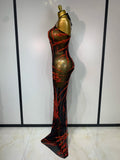 Women Mesh See Through Sparkly Rhinestone Sexy Backless Maxi Long Dress Evening Party Luxury Birthday Dress Shiny Stage Costume