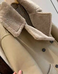 Original high-quality new women's clothing, European and American style fashionable double-sided double-layer coat jacket