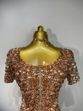 Sparkly Sequins Luxury Birthday Party Gown Short Dress Dancer Stage Performance Wear Women Sexy Nightclub Dress Festival Outfit
