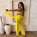 Summer See Through Mesh Jumpsuit Women One Shoulder Irregular Overlay Tassel Midnight Clubwear Party One Piece Jumpsuit