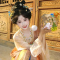Olive Girl Hanfu Dress 2026 S-L XS-3XL Plus Size Hanfu Chinese Dress Traditional Chinese Clothing Chinese Heritage Fashion Women