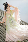 Olive Girl Hanfu Dress 2026 S-XL XS-3XL Plus Size Ren Faire Dress Hanfu Chinese Dress Traditional Chinese Clothing Chinese Heritage Fashion Women