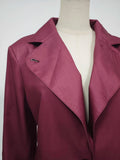 Elegant Buttons Women Jackets Stand Collar Long Sleeve Fit Jacket for Casual Office Daily Wear Fashion Autumn New