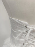 Solid Spliced Appliques Slimming Mini Dresses for Women Strapless Sleeveless High Waist Dress Female
