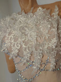 Sexy Sparkly Rhinestones One Shoulder Mesh See Through Mini Dress Women Birthday Evening Celebrate Party DJ Nightclub Stage Wear