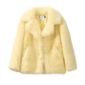Women Winter 2026 High Quality Luxury Faux Fur Coat Thicken Warm Overcoat Outerwear Hot Girls Solid Long Fox Fur Jacket