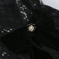 Sexy Strapless Sequin Mesh See Through Long Dress with Gloves Women Perspective Design Slim Dresses Evening Party Gowns