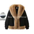 Cozy Girls Furry Shawl Collar Quilted Puffer Bomber Jacket Women Winter Hot Fashion Faux Fur Trim Parkas Coat Outerwear