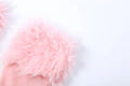 Christmas Furry Strapless Tops Women Patchwork Sexy Long Gloves Matching Birthday Luxury Classic Midnight Clubwear