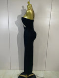 Elegant Sprkly Diamonds Sexy Halter  Sleeveless Maxi Long Bodycon Bandage Dress Women Luxury Birthday Eveing Party Club Dress