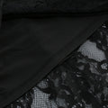 2026 Elegant Black Lace Spaghetti-Strap Maxi Dress Black Floral Lace Party Evening Gown Birthday Prom Vestidos