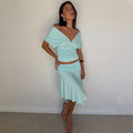 Halter Neck Backless Sexy Vest Women's Summer Slim Strappy Fashion Elasticity V-Neck Vest Solid Vacation Party Female Top