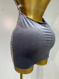 Women Sexy Halter Crystal Bodycon Mini Dress Celebrate Nightclub Performance Stage Outfit Luxury Birthday Photo Shoot Dress
