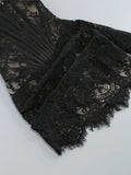 Sexy Lace See-through Patchwork Corset Dress Female Bodycon Elegant Party MIrrgualr Mini Dress Women Tube Top Dress New