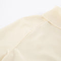 French Elegant Solid Blouse for Women Irregular Neck Patchwork Ribbon Long Sleeve Minimalist Shirt Female Spring