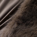 Chic Brand Icon Fashion Kendall Jenner Brown Gradient Faux Fur Jacket Women Winter New Luxury Cropped Fox Fur Coat