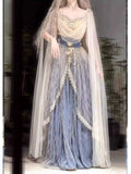 Exotic Charm The Western Princess Han Elements Goddess JSK Skirt Suit Dunhuang Flying Apsaras Hanfu Female Women Cos Cosplay