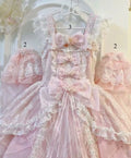 Olive Girl Romantic Lolita Dress for Ren Faire 2026 Fairycore Photoshoot Everyday Wear S-L XS-3XL Plus Size Romantic Cottagecore Garden Party Editorial Not Costume Lolita Dress Chinese Heritage Fashion Women