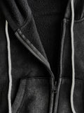 Sporty 2 Piece Set Woman Tracksuit Fall Trend Warm Hooded Zip Jacket+Leggings Matching Street Casual Stretch Outfits