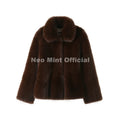 Trendy 2026 Winter Hot Chocolate Brown Peplum Fur Jacket Women Vintage Fashion Fluffy Faux Fox Fur Coat Long Outerwear